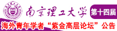 用鸡鸡插到逼南京理工大学第十四届海外青年学者紫金论坛诚邀海内外英才！